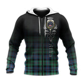 Rose Hunting Ancient Tartan Hoodie - Alba Celtic Style